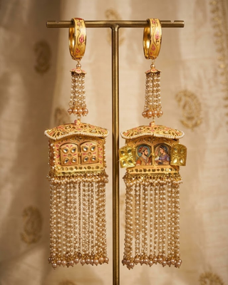 Novelty Royal Maharani & Maharaja Meenakari Doli Bridal Kalire | Tanniskka Bridal