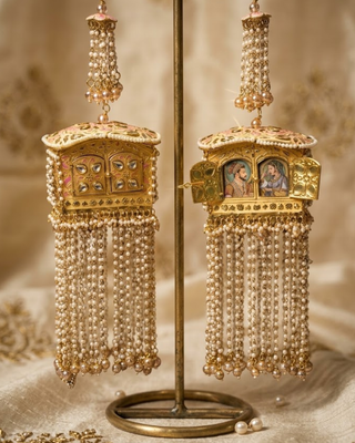 Novelty Royal Maharani & Maharaja Meenakari Doli Bridal Kalire | Tanniskka Bridal