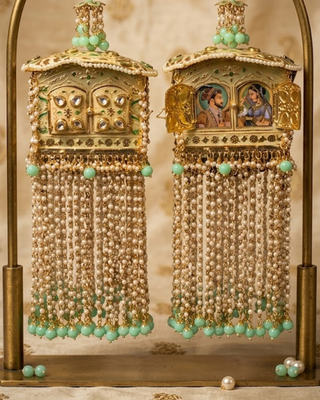 Novelty Royal Maharani & Maharaja Meenakari Doli Bridal Kalire | Tanniskka Bridal
