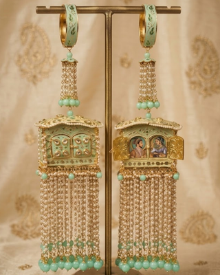 Novelty Royal Maharani & Maharaja Meenakari Doli Bridal Kalire | Tanniskka Bridal