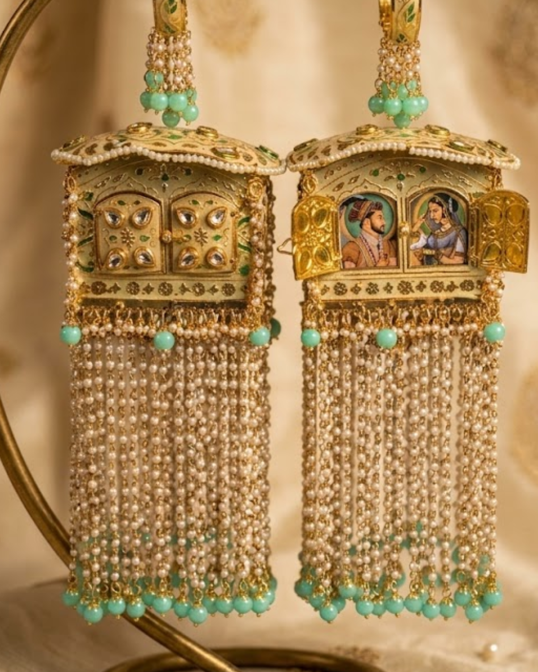 Novelty Royal Maharani & Maharaja Meenakari Doli Bridal Kalire | Tanniskka Bridal