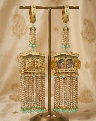 Novelty Royal Maharani & Maharaja Meenakari Doli Bridal Kalire | Tanniskka Bridal