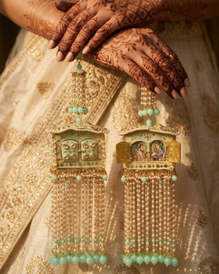Novelty Royal Maharani & Maharaja Meenakari Doli Bridal Kalire | Tanniskka Bridal
