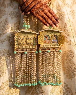 Novelty Royal Maharani & Maharaja Meenakari Doli Bridal Kalire | Tanniskka Bridal