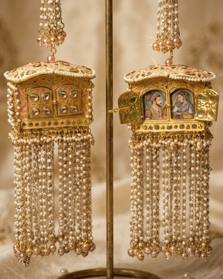 Novelty Royal Maharani & Maharaja Meenakari Doli Bridal Kalire | Tanniskka Bridal