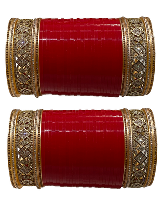 The Royal Bridal Choora Set | Heritage Collection (Size 2.2-2.4)