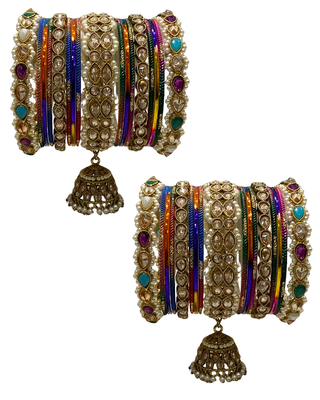 Exquisite Bangle Set - Bangles Stack for Both Hands (Size 2.8)