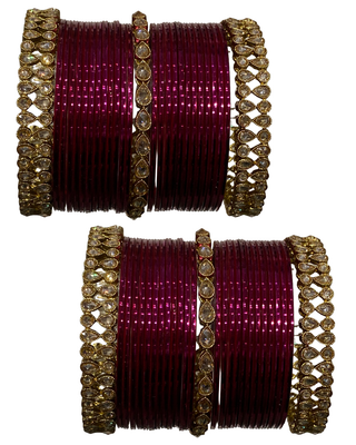 Exquisite Bangle Set - Bangles Stack for Both Hands (Size 2.10)