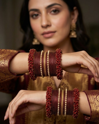 Exquisite Bangle Set - Bangles Stack for Both Hands (Size 2.10)