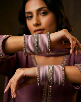 Exquisite Bangle Set - Bangles Stack for Both Hands (Size 2.8)