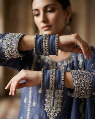 Exquisite Bangle Set - Bangles Stack for Both Hands (Size 2.8)