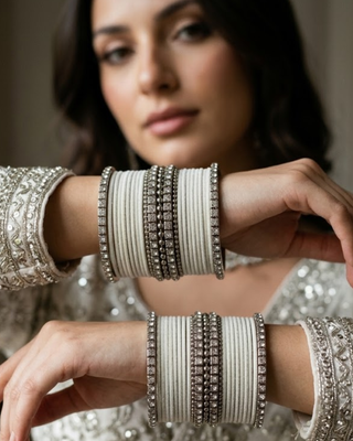 Exquisite Bangle Set - Bangles Stack for Both Hands (Size 2.4)