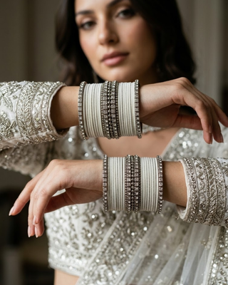 Exquisite Bangle Set - Bangles Stack for Both Hands (Size 2.4)