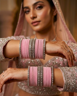 Exquisite Bangle Set - Bangles Stack for Both Hands (Size 2.4)