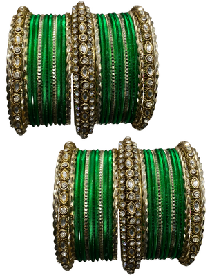 Exquisite Bangle Set - Bangles Stack for Both Hands (Size 2.6)