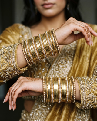 Exquisite Bangle Set - Bangles Stack for Both Hands (Size 2.6)