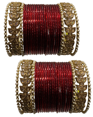Exquisite Bangle Set - Bangles Stack for Both Hands (Size 2.6)
