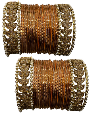 Exquisite Bangle Set - Bangles Stack for Both Hands (Size 2.6)