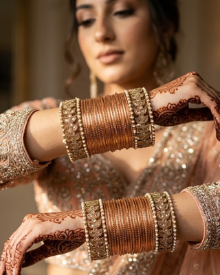 Exquisite Bangle Set - Bangles Stack for Both Hands (Size 2.6)