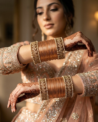 Exquisite Bangle Set - Bangles Stack for Both Hands (Size 2.6)