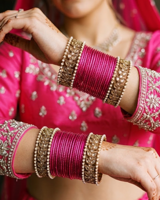 Exquisite Bangle Set - Bangles Stack for Both Hands (Size 2.4)
