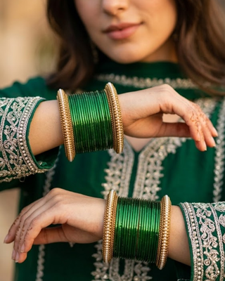 Exquisite Bangle Set - Bangles Stack for Both Hands (Size 2.10)