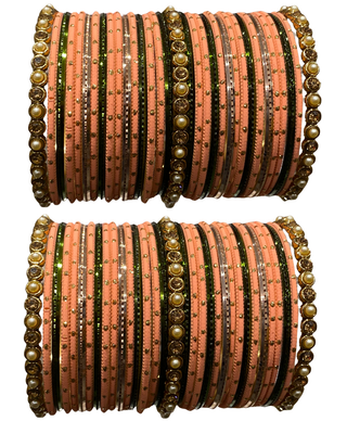 Exquisite Bangle Set - Bangles Stack for Both Hands (Size 2.6)