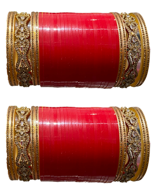 The Royal Bridal Choora Set | Heritage Collection (Size 2.2-2.4)
