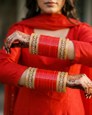 The Royal Bridal Choora Set | Heritage Collection (Size 2.2-2.4)