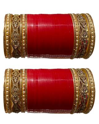 The Royal Bridal Choora Set | Heritage Collection (Size 2.2-2.4)