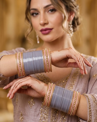 The Royal Bridal Choora Set | Heritage Collection (2.6 Flat Choora)
