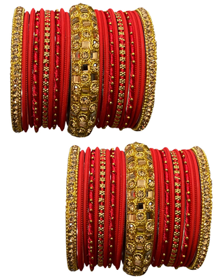 Exquisite Bangle Set - Bangles Stack for Both Hands (Size 2.6)
