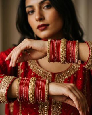 Exquisite Bangle Set - Bangles Stack for Both Hands (Size 2.6)