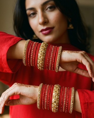 Exquisite Bangle Set - Bangles Stack for Both Hands (Size 2.6)