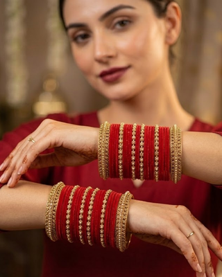 Exquisite Bangle Set - Bangles Stack for Both Hands (Size 2.6)