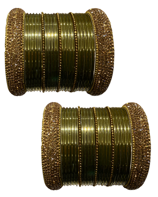 Exquisite Bangle Set - Bangles Stack for Both Hands (Size 2.6)