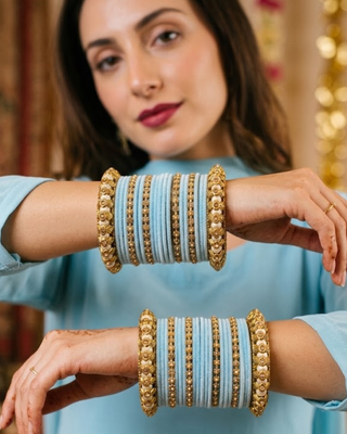 Exquisite Bangle Set - Bangles Stack for Both Hands (Size 2.6)