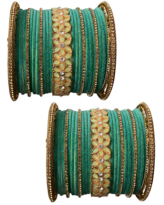 Exquisite Bangle Set - Bangles Stack for Both Hands (Size 2.8)