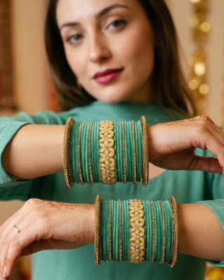 Exquisite Bangle Set - Bangles Stack for Both Hands (Size 2.8)