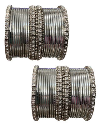 Exquisite Bangle Set - Bangles Stack for Both Hands (Size 2.8)