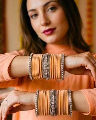 Exquisite Bangle Set - Bangles Stack for Both Hands (Size 2.6)