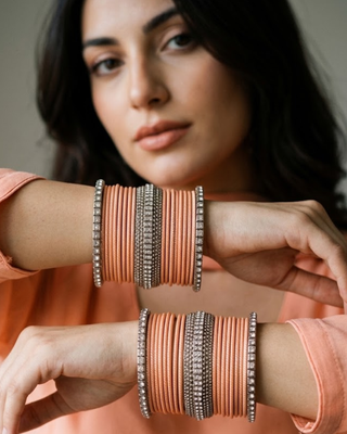 Exquisite Bangle Set - Bangles Stack for Both Hands (Size 2.10)