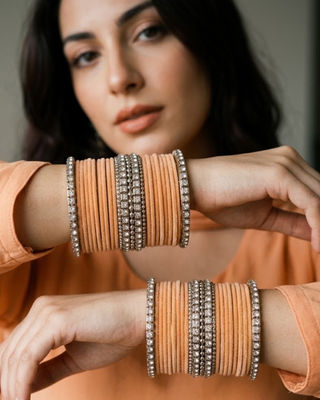 Exquisite Bangle Set - Bangles Stack for Both Hands (Size 2.6)