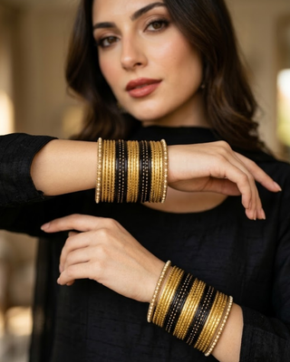 Exquisite Bangle Set - Bangles Stack for Both Hands (Size 2.10)
