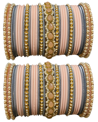 Exquisite Bangle Set - Bangles Stack for Both Hands (Size 2.4)