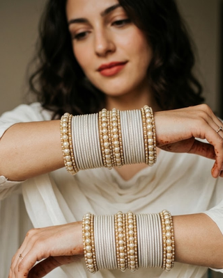 Exquisite Bangle Set - Bangles Stack for Both Hands (Size 2.4)