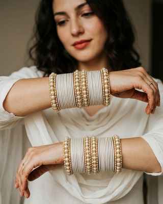 Exquisite Bangle Set - Bangles Stack for Both Hands (Size 2.4)