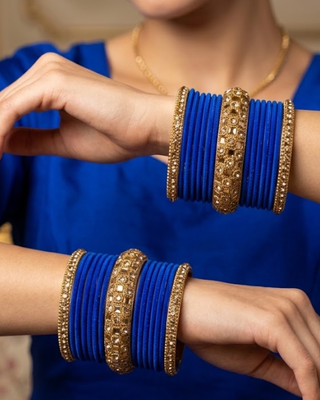 Exquisite Bangle Set - Bangles Stack for Both Hands (Size 2.8)