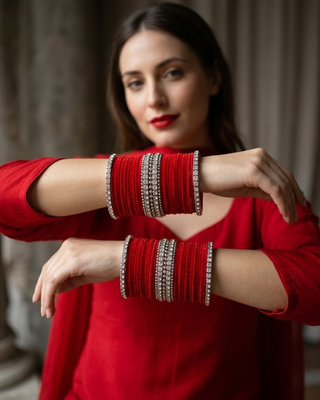 Exquisite Bangle Set - Bangles Stack for Both Hands (Size 2.6)