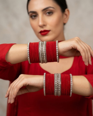 Exquisite Bangle Set - Bangles Stack for Both Hands (Size 2.6)